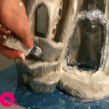 Million Ideas - DIY Enchanted Fairy House Lamp Using Coke...