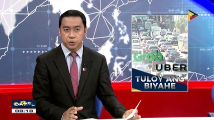 Operasyon ng Uber at Grab, tuloy pa rin