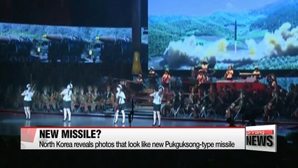 North Korea reveals photos that look like new Pukguksong-type missile