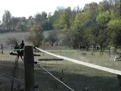 mon loulou et mwa a l'obstacle