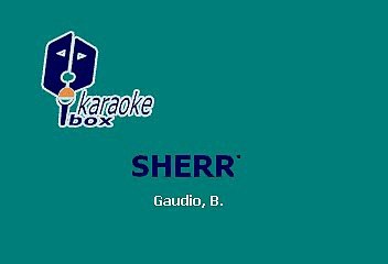 SHERRY - FOUR SEASONS (KARAOKE)