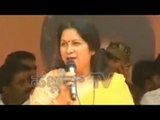 Kalasa Banduri Protest: Actress Vijayalakshmi Singh Addresses The Crowd