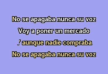 Mocedades - El vendedor (Karaoke)