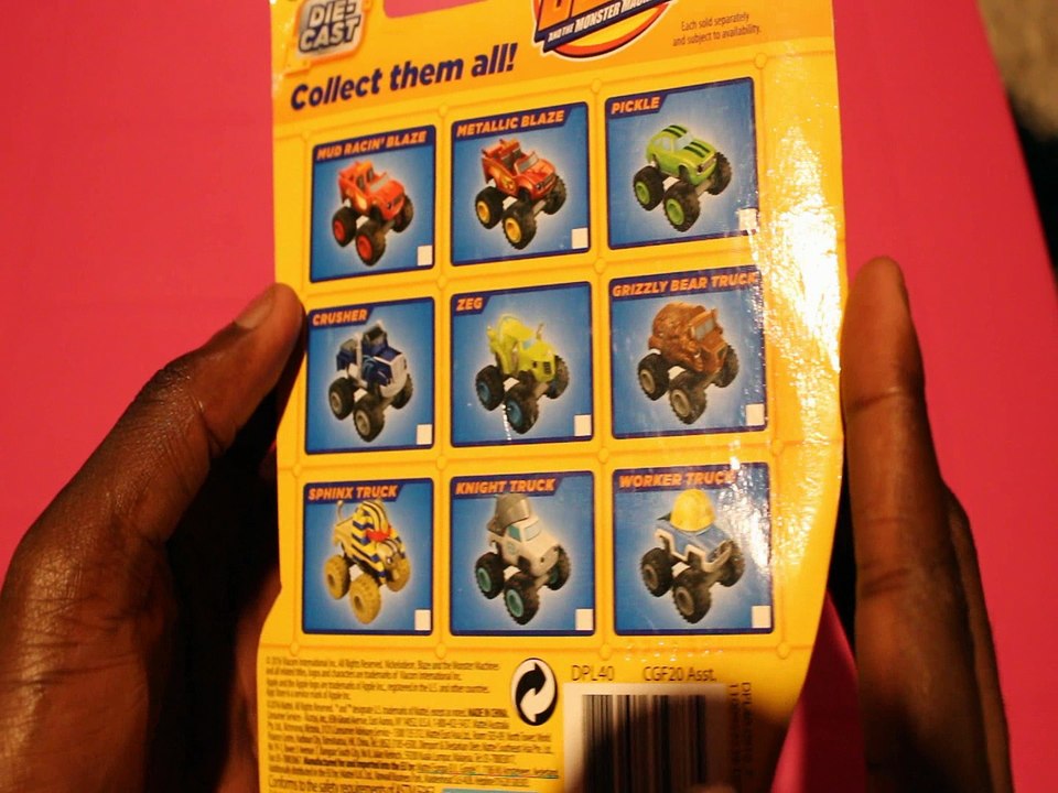 BLAZE AND THE MONSTER MACHINES SPHINX TRUCK UNBOXING + REVIEW FISHER PRICE Toys BABY Videos, NICKELODEON Toys BABY Video