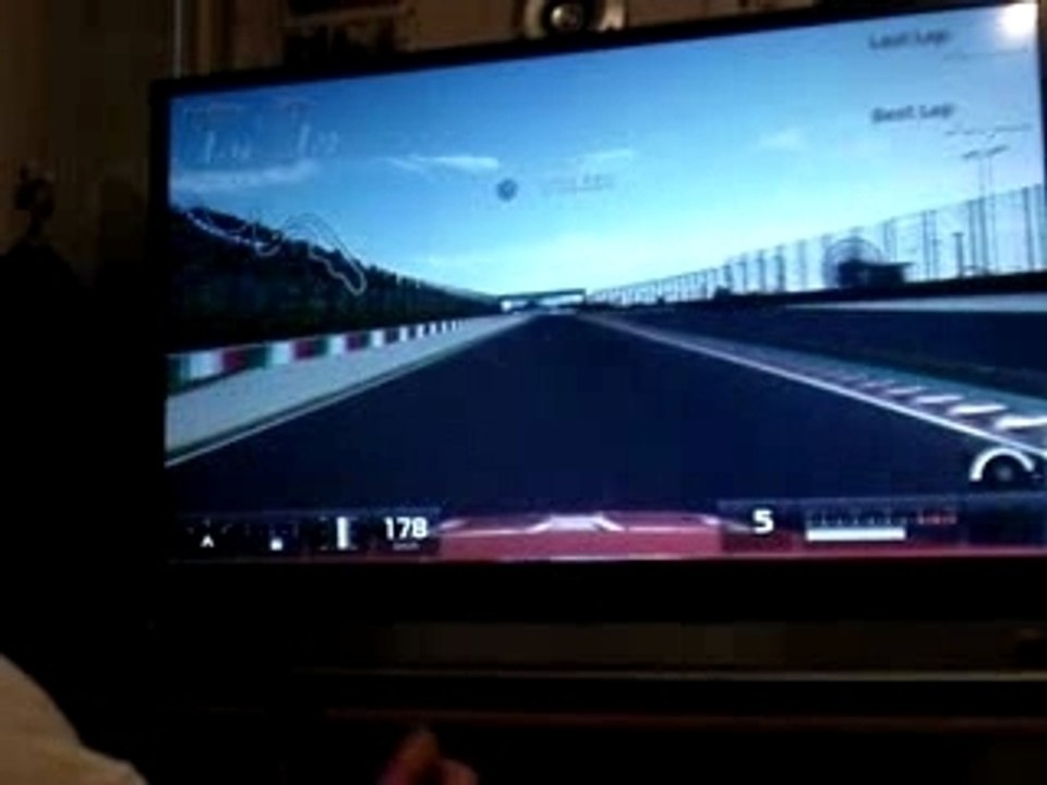 GT5P avec G25 playseat sur Lancer evo X