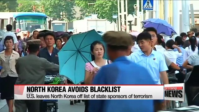 U.S. leaves North Korea off list of state sponsors of terrorism