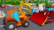 Caminhão e Trator para Crianças | Desenhos animados carros bebês compilação de 54 min carro desenho