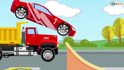 Voiture de Police - Vidéo Éducative de Voitures pour bébés - Dessin animé pour les enfants
