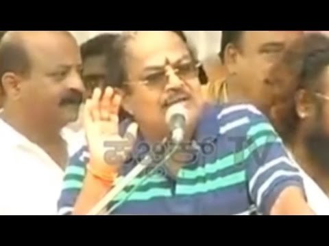 Kalasa Banduri Protest: Senior Actor Srinivasa Murthy Addresses The Crowd