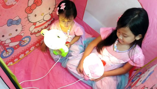  Mainan  Tenda Kemah Kemahan dan Lampu Tidur Anak video 
