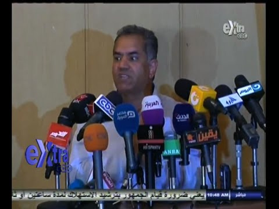 #غرفة_الأخبار | مؤتمر صحفي لوزير الأثار لبحث ترميم هرم سقارة