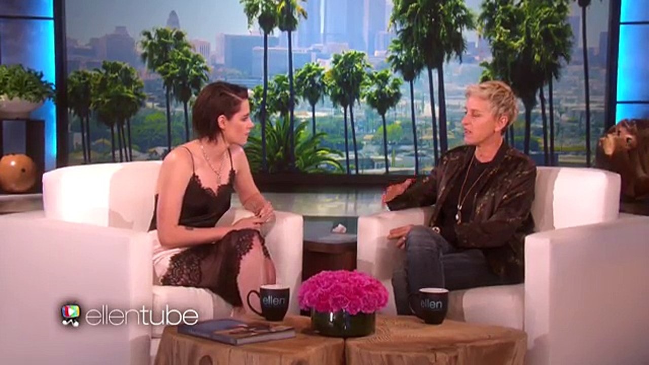 Kristen Stewart Opens Up to Ellen