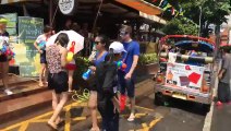 I'M AT SONGKRAN!! AGAIN!!! 2017 Chiang Mai Thailand ☀️ Thai New Year Water Festiva