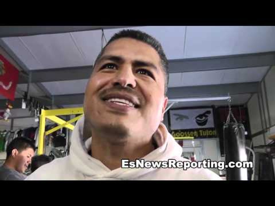 Old School Boxing When Garcia Was Fighting No Wife in Gym