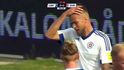 Lyngby - Slovan Bratislava  2-1 Goals & HL
