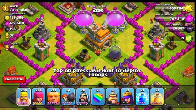 WHAT HAPPENS WHEN YOU LIGHTNING SPELL PEOPLES DARK ELIXER STORAGE(CLASH OF CLANS)