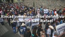 Pueblo Xinca de Guatemala exige el cese de las operaciones de mina San Rafael