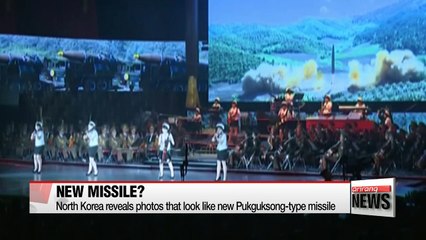 North Korea reveals photos that look like new Pukguksong-type missile