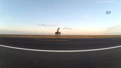 Tek Tekerlekli Bisikletle Çin'i Dolaştı