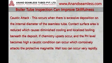 Boiler Tube Inspection Can Improve Skillfulness