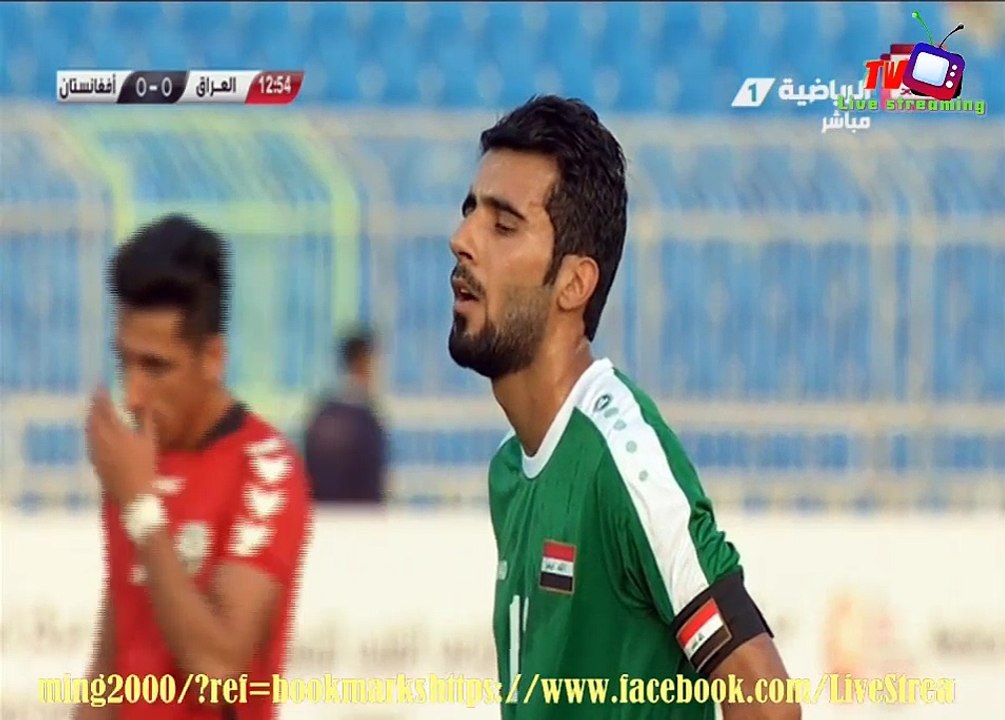 اهداف العراق في مرمى افغانستان التصفيات المؤهله لكاس اسيا تحت 23 19_7_2017