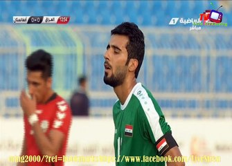 اهداف العراق في مرمى افغانستان التصفيات المؤهله لكاس اسيا تحت 23 19_7_2017
