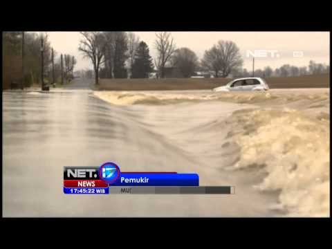 NET17 - Musibah Banjir di Indiana Amerika Serikat