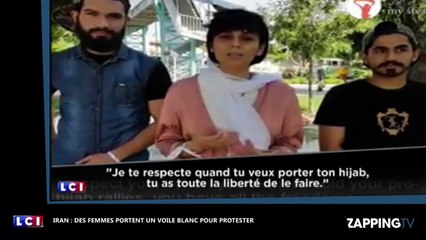 En Iran, des femmes portent un voile blanc pour protester contre le port obligatoire du voile (vidéo)