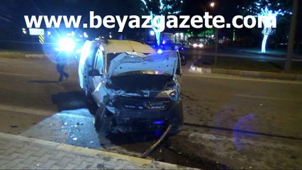 Karaman’da trafik kazası: 1 ölü, 9 yaralı