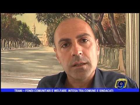 Trani | Fondi comunitari e welfare: intesa tra Comune e Sindacati