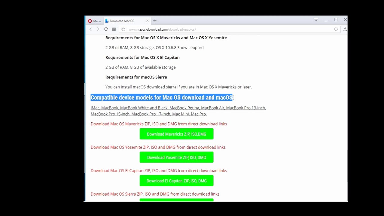 Download Link For Mac Os