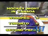 NHL Mar. 13, 1982 Borje Salming,TOR v Doug Smail,WPG Toronto Maple Leafs Winnipeg Jets