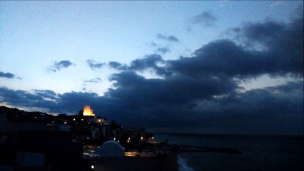 Sant Pol de Mar, Time Lapse, sortida de Sol 20 Juliol 2017