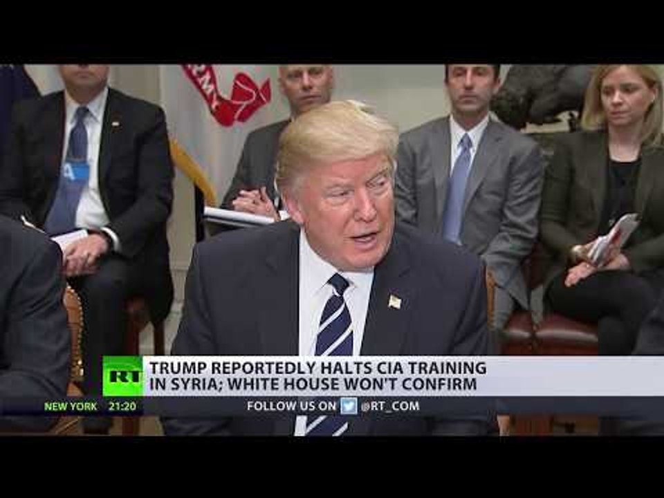 No more CIA training? Trump to end support for anti-Assad forces in Syria – reports