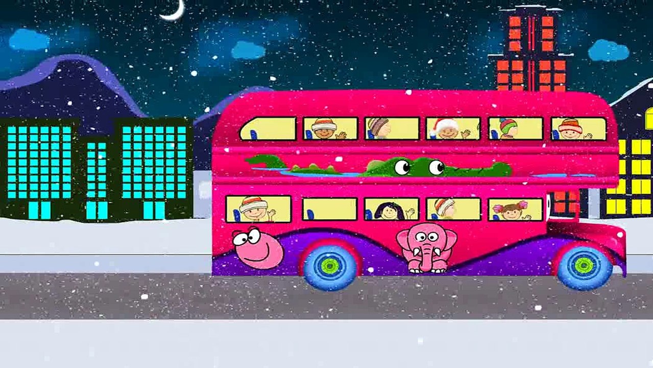 The Wheels On The Bus Go Round And Round  Popular Nursery Rhymes Collection I Children Songs