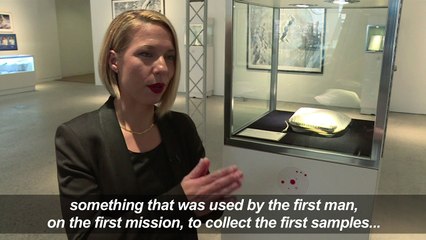 Neil Armstrong moon bag on sale for up to $4 million