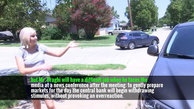 Mario Draghi of European Central Bank Faces a Monetary-Policy Tightrope