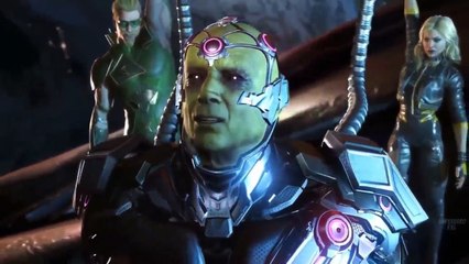 Justice League Full Movie 2017 The Bests Cutscenes  Superman vs Brainiac