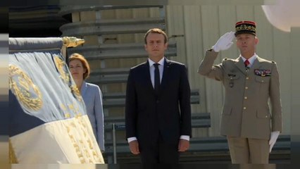 Francia: visita di Macron in una base aerea fra le polemiche sui tagli alla difesa
