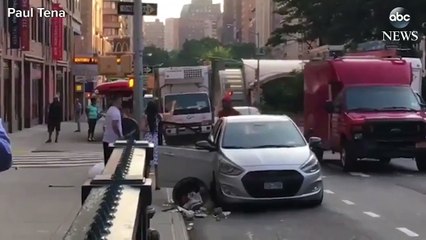 Bagarre avec une machette dans les rues de New-York
