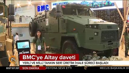 Vatan savunmasının yıldızı Altay tankının ihalesi için BMC'ye davet