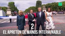 Macron - Trump, la poignée de main