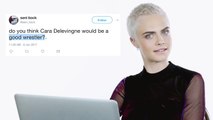 Cara Delevingne Goes Undercover on Twitter, YouTube, and Reddit