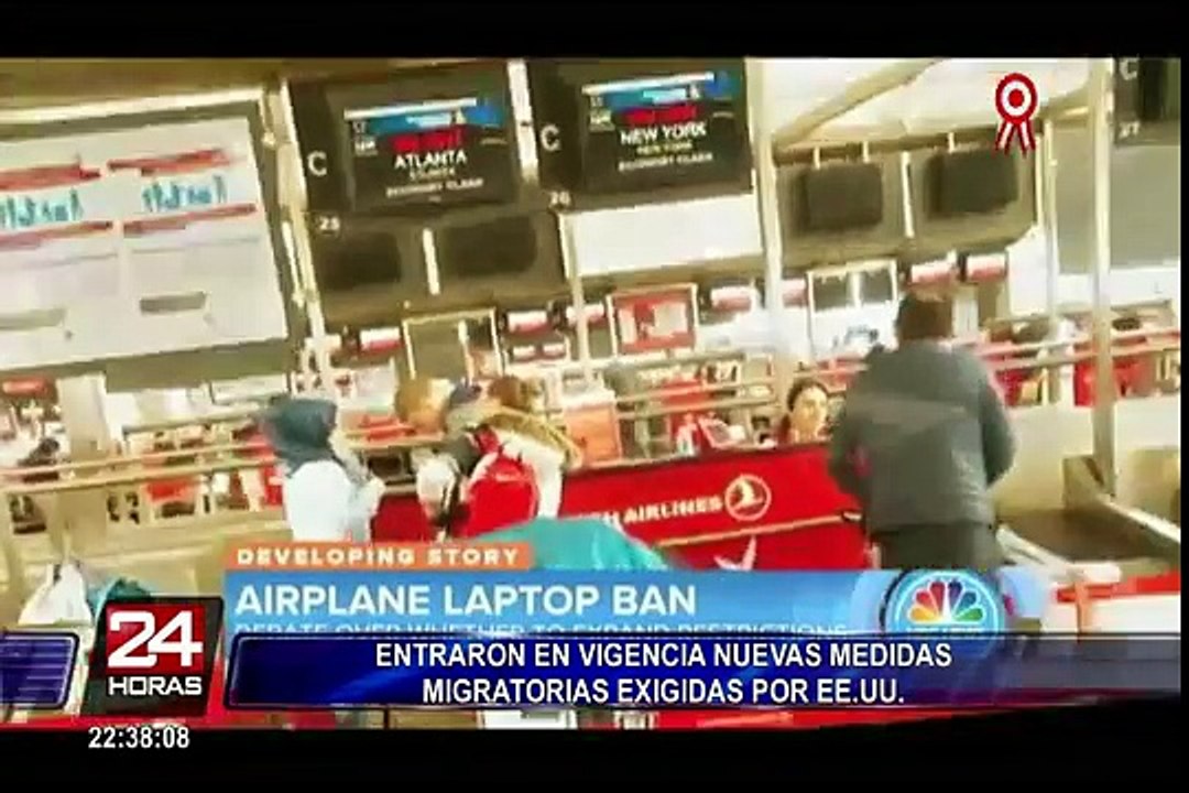 Entran en vigencia nuevas medidas migratorias exigidas por Estados Unidos