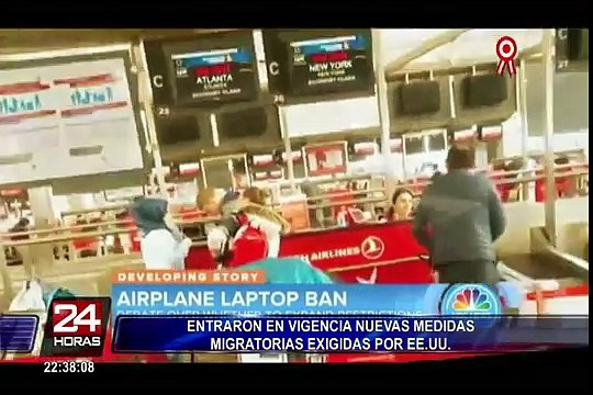 Entran en vigencia nuevas medidas migratorias exigidas por Estados Unidos