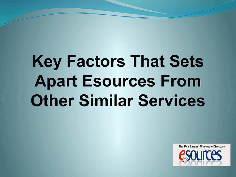 Key Factors That Sets Apart Esources From Other Similar Services