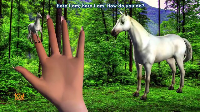 Животные палец Семья палец Семья Песня Дети песни животное питомник рифмы для детски