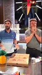 Gordon Ramsay Eats Pineapple Pizza!!!