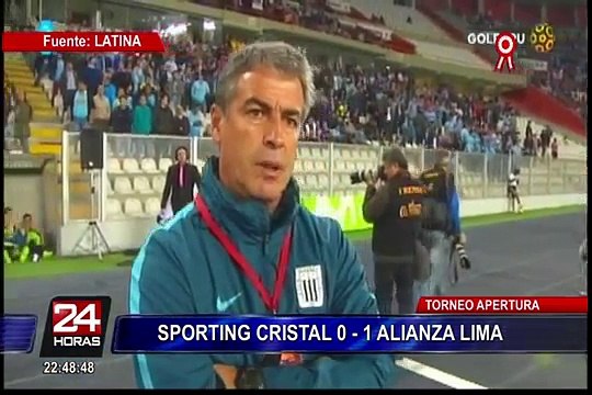 Alianza Lima venció 1-0 a Sporting Cristal y es puntero del Torneo Apertura