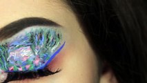 Monet Water lilies Makeup || stefaniabeauty